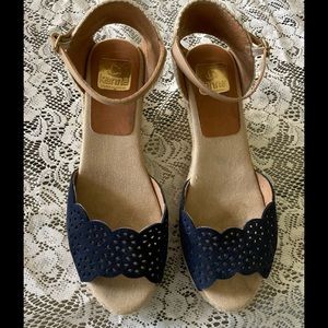 Kanna Espadrille Wedges Size EU 40 or US 9